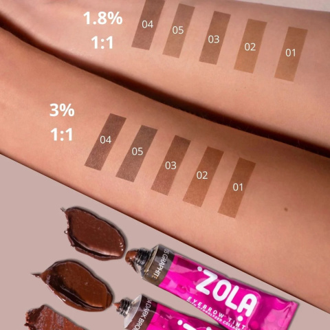 Farbka do brwi Zola Brow Tint 15 ml - 03 Brown – BRĄZOWA Zola Farbka do brwi Zola Brow Tint 15 ml - 03 Brown – BRĄZOWA Zola