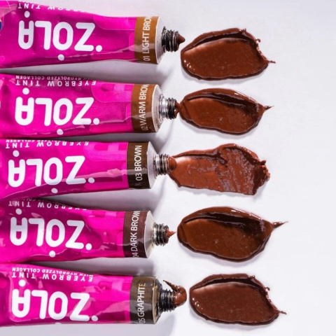Farbka do brwi Zola Brow Tint 15 ml - 03 Brown – BRĄZOWA Zola Farbka do brwi Zola Brow Tint 15 ml - 03 Brown – BRĄZOWA Zola