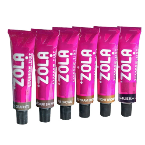 Farbka do brwi Zola Brow Tint 15 ml - 06 Blue Black Farbka do brwi Zola Brow Tint 15 ml - 06 Blue Black